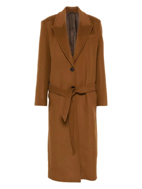 The Attico Camel Coat made by The Attico