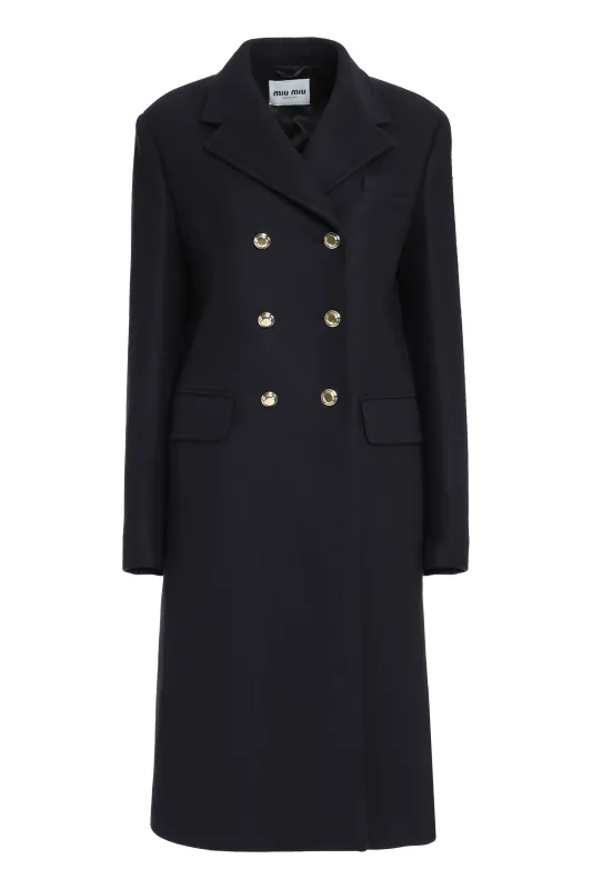 Miu Miu Virgin Wool Coat made by Miu Miu