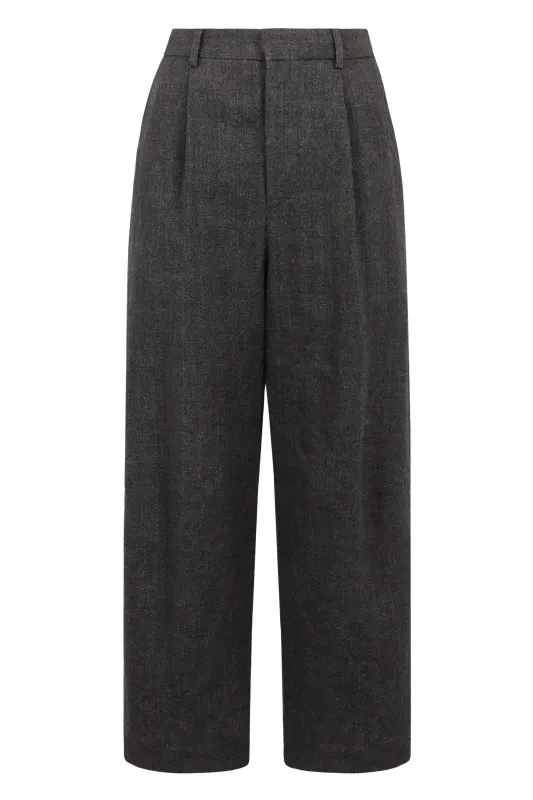 Wool Blend Wide-Leg Trousers sold by Lord & Taylor