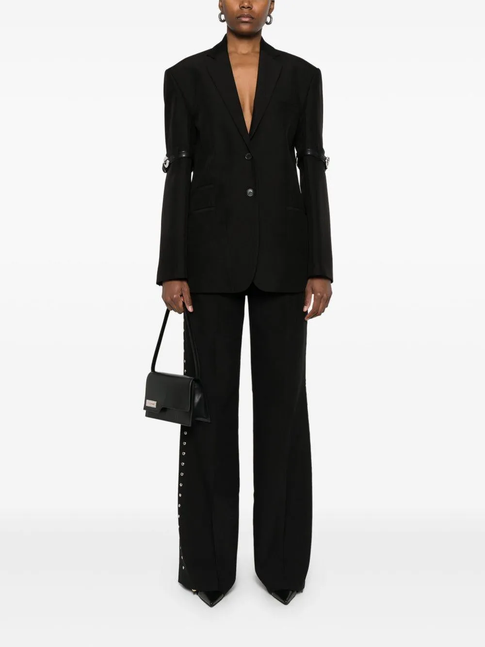 Coperni Logo Belted Blazer sold by Lord & Taylor product image thumbnail 2