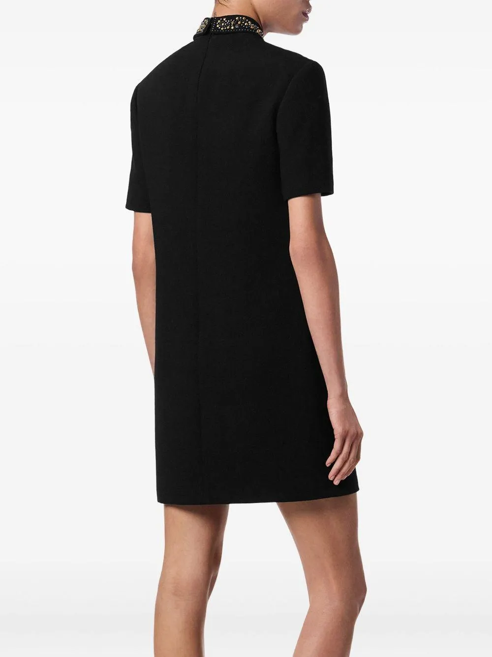 Versace Mini Dress in Black sold by Lord & Taylor product image thumbnail 3