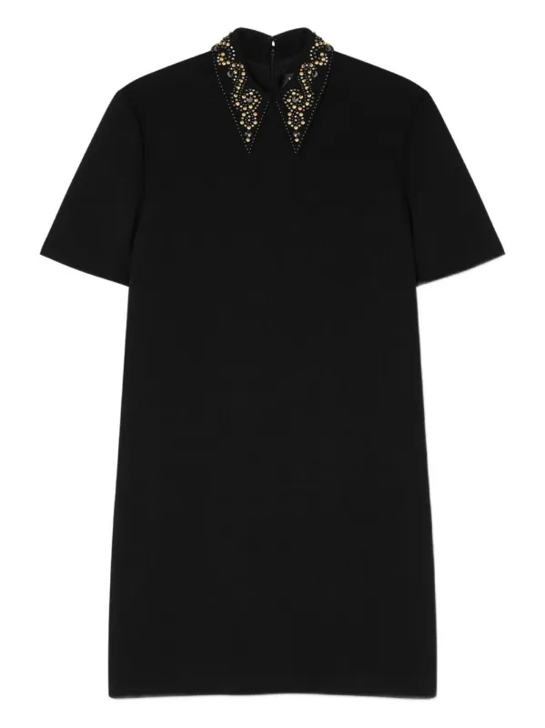 Versace Mini Dress in Black sold by Lord & Taylor