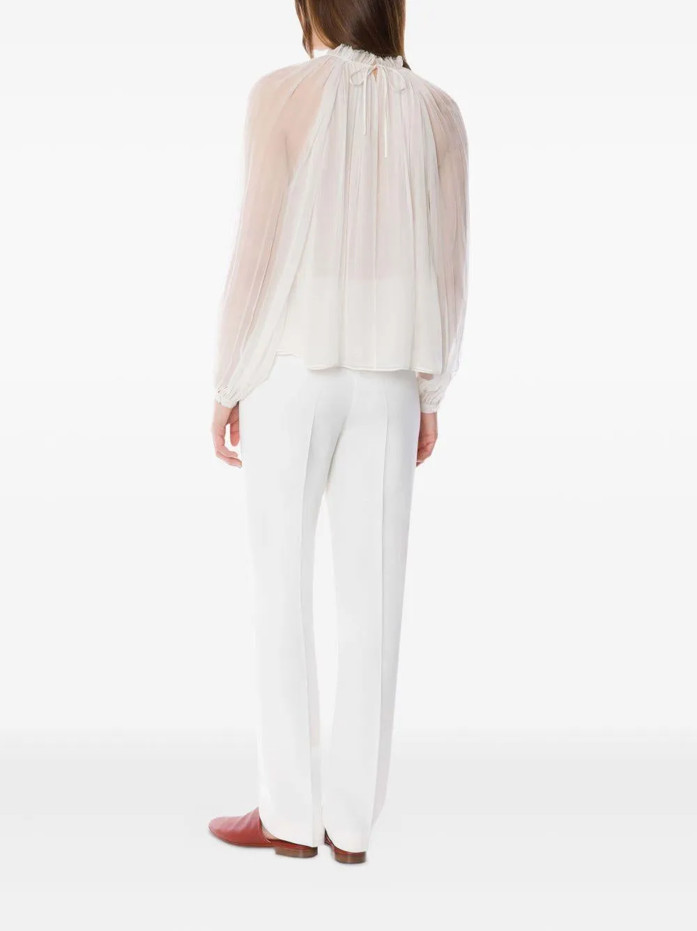 Alberta Ferretti White Shirt sold by Lord & Taylor product image thumbnail 4