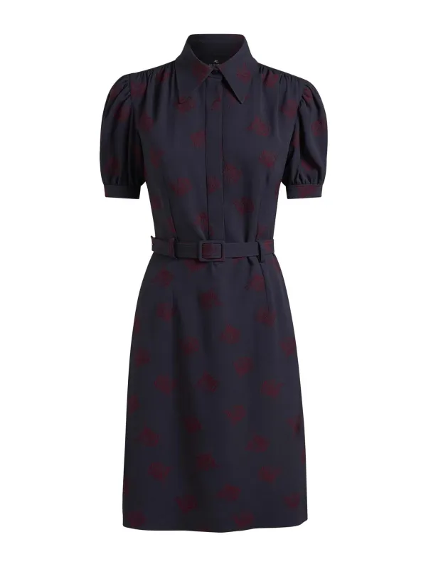 Etro Mini Dress in Blue sold by Lord & Taylor