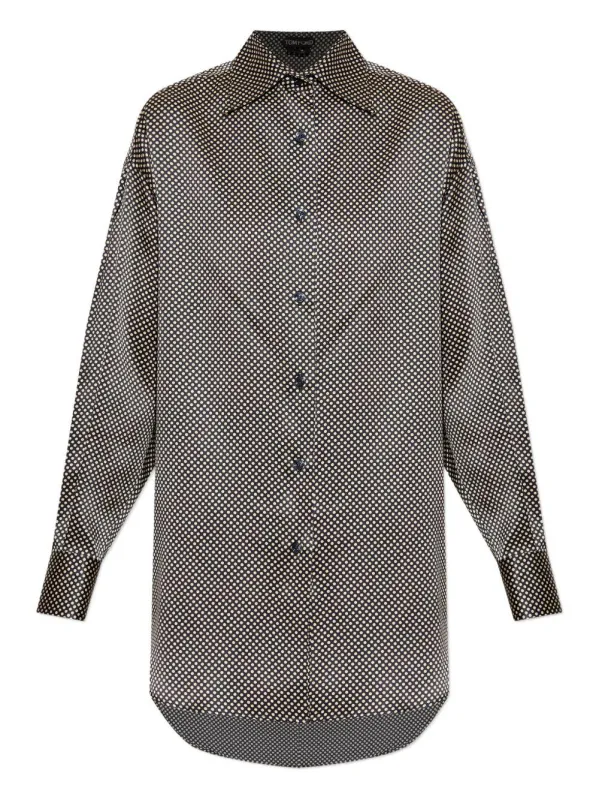 Tom Ford Polka Dot Shirt sold by Lord & Taylor