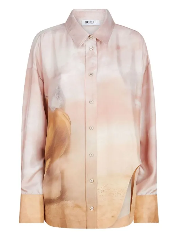 The Attico "Diana" Shirt sold by Lord & Taylor