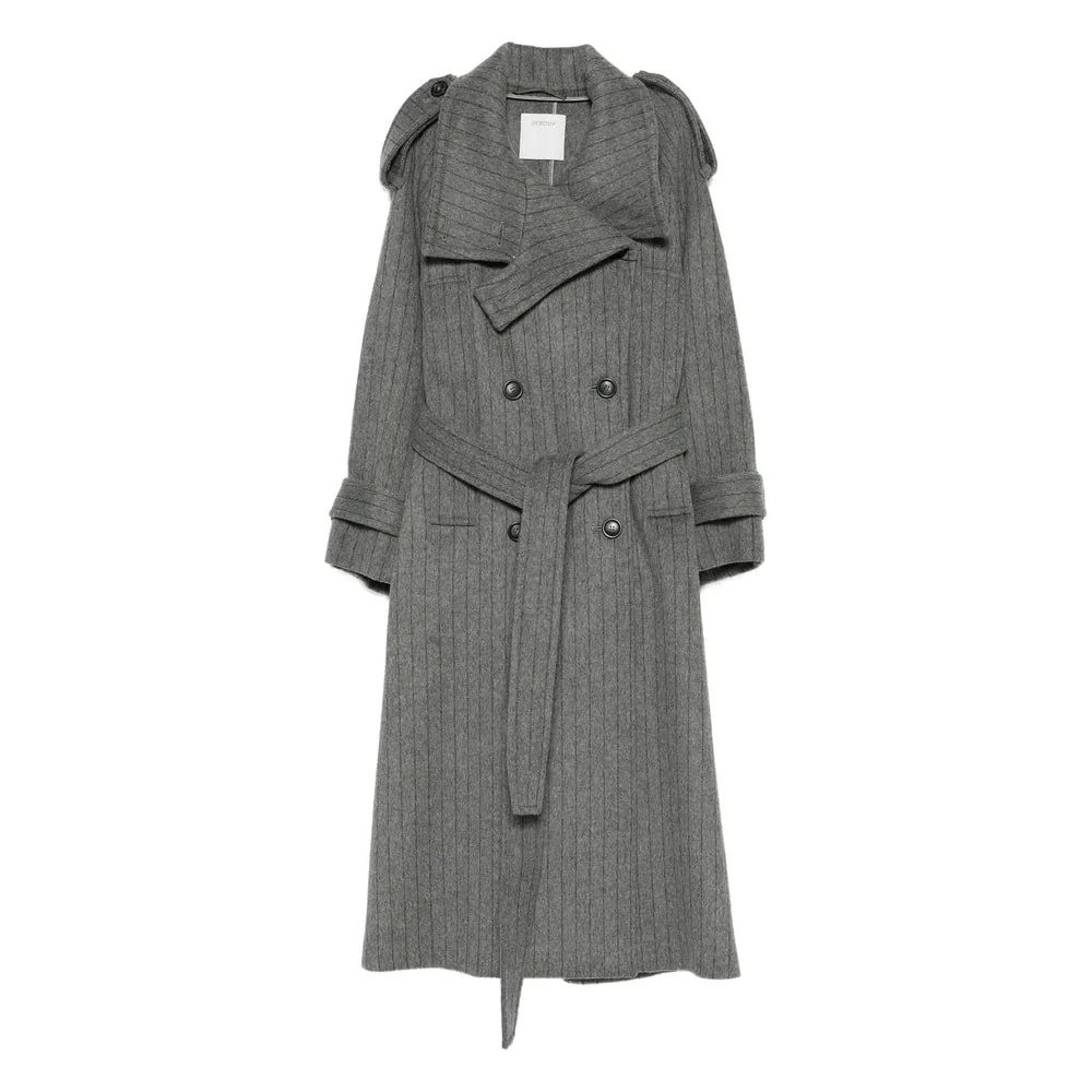 Sportmax Grey Coat sold by Lord & Taylor