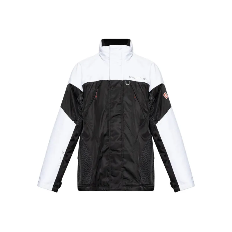 Black Panelled High-Neck Jacket sold by Lord & Taylor