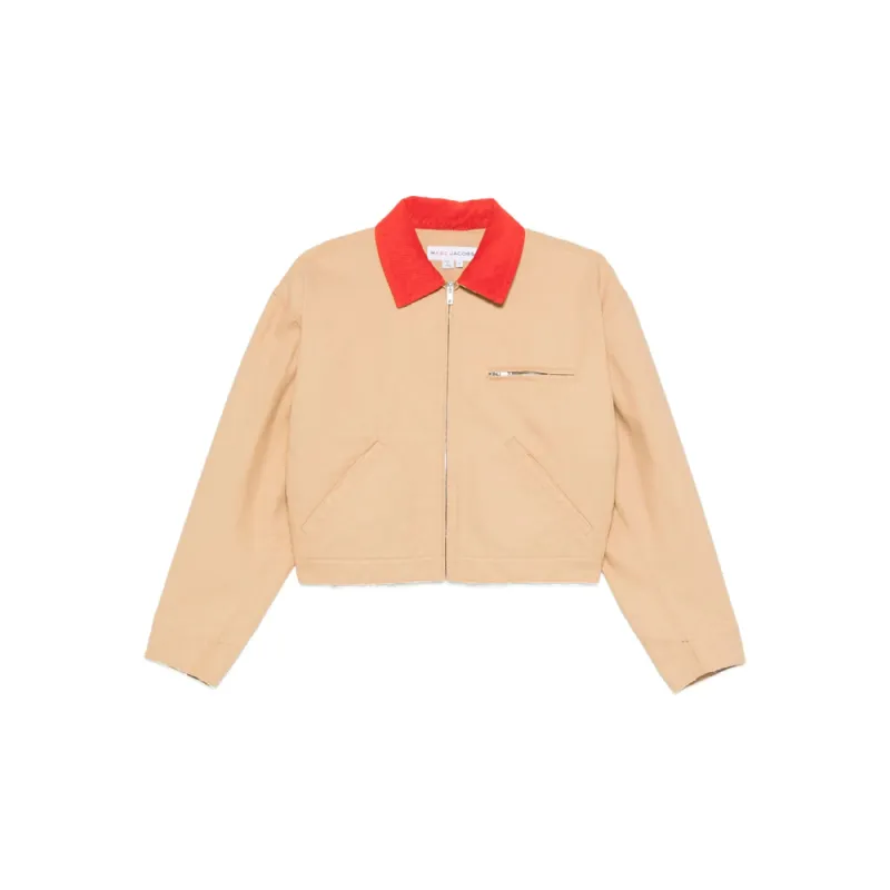 Cropped Wool Zip Jacket sold by Lord & Taylor