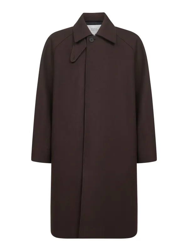 Notch Coat in Dark Navy | Parallel