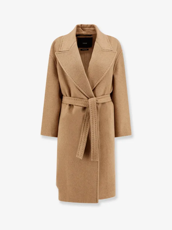 Valle Cashmere Coat with Waist Belt sold by Lord & Taylor