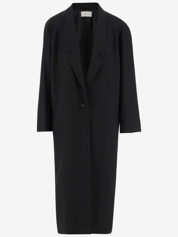 Single-Breasted Virgin Wool Coat sold by Lord & Taylor
