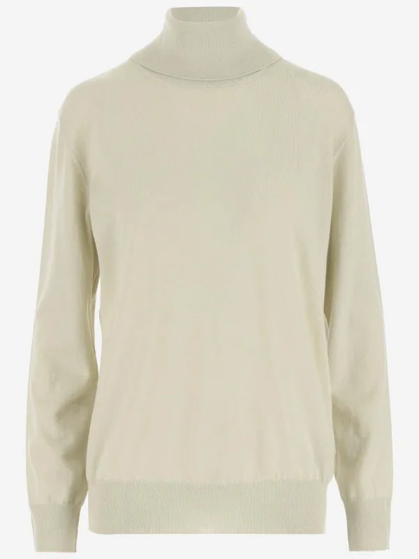High-Neck Wool Pullover sold by Lord & Taylor