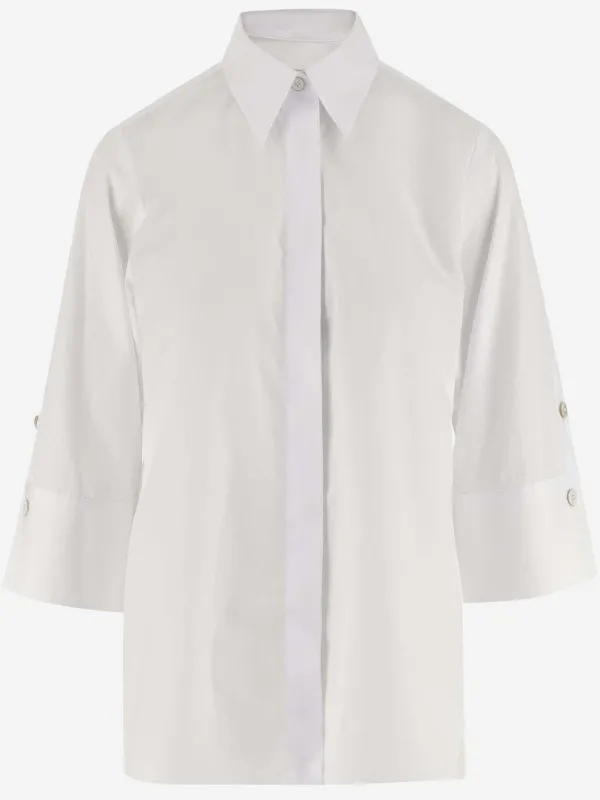 White Cotton Shirt sold by Lord & Taylor