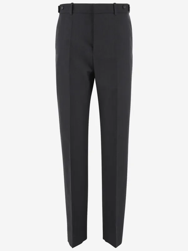 Striped Wool Straight-Leg Pants sold by Lord & Taylor