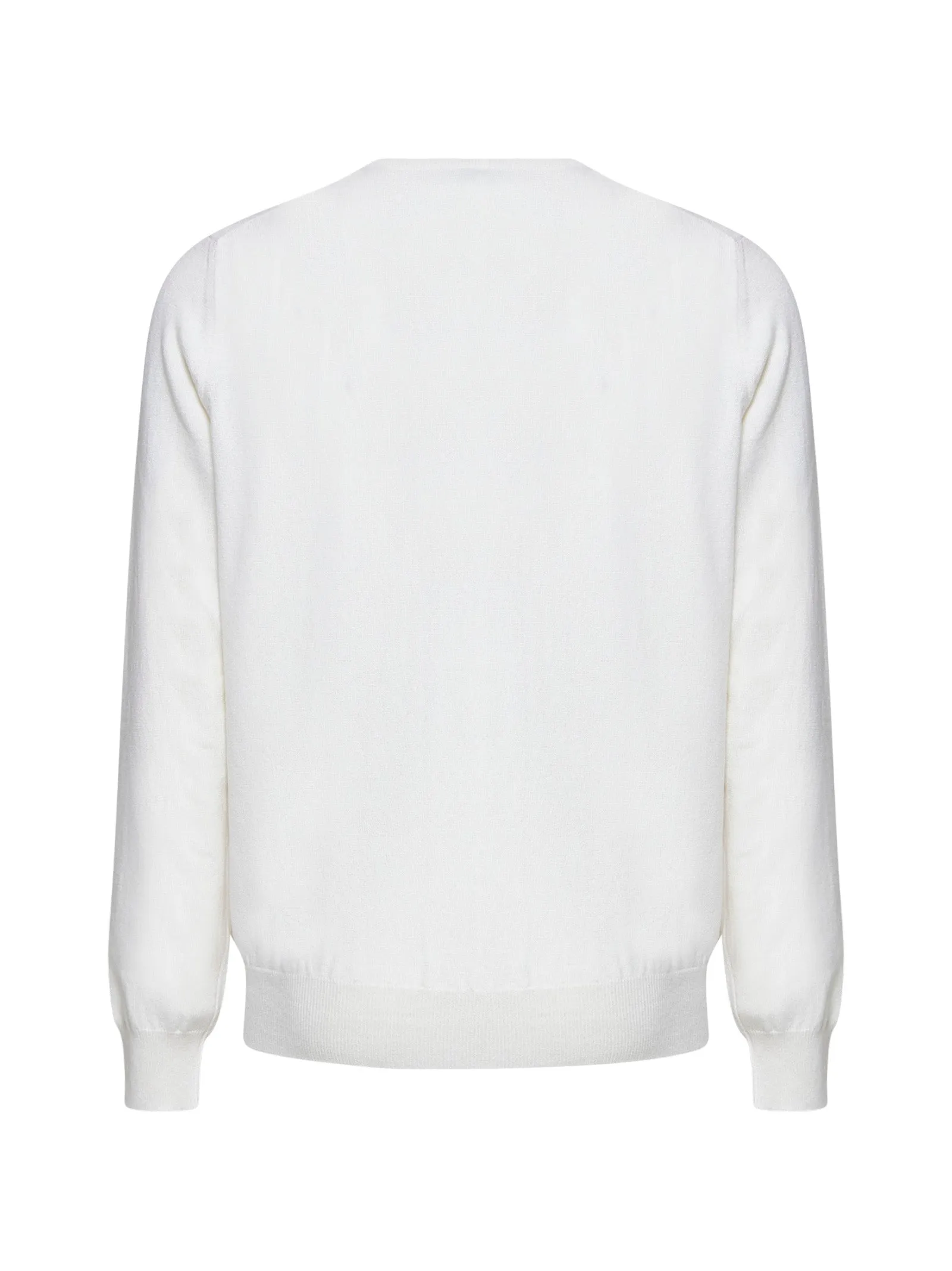 Ivory Cashmere Crewneck Sweater sold by Lord & Taylor product image thumbnail 2
