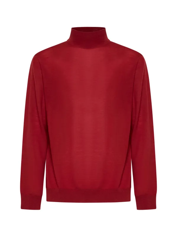 Virgin Wool Mock-Neck Sweater sold by Lord & Taylor