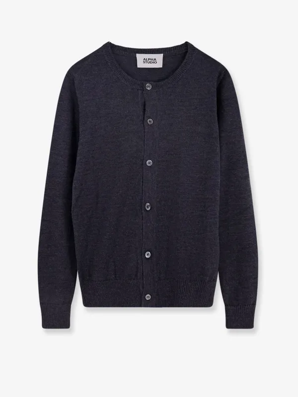 Grey Wool Cardigan sold by Lord & Taylor