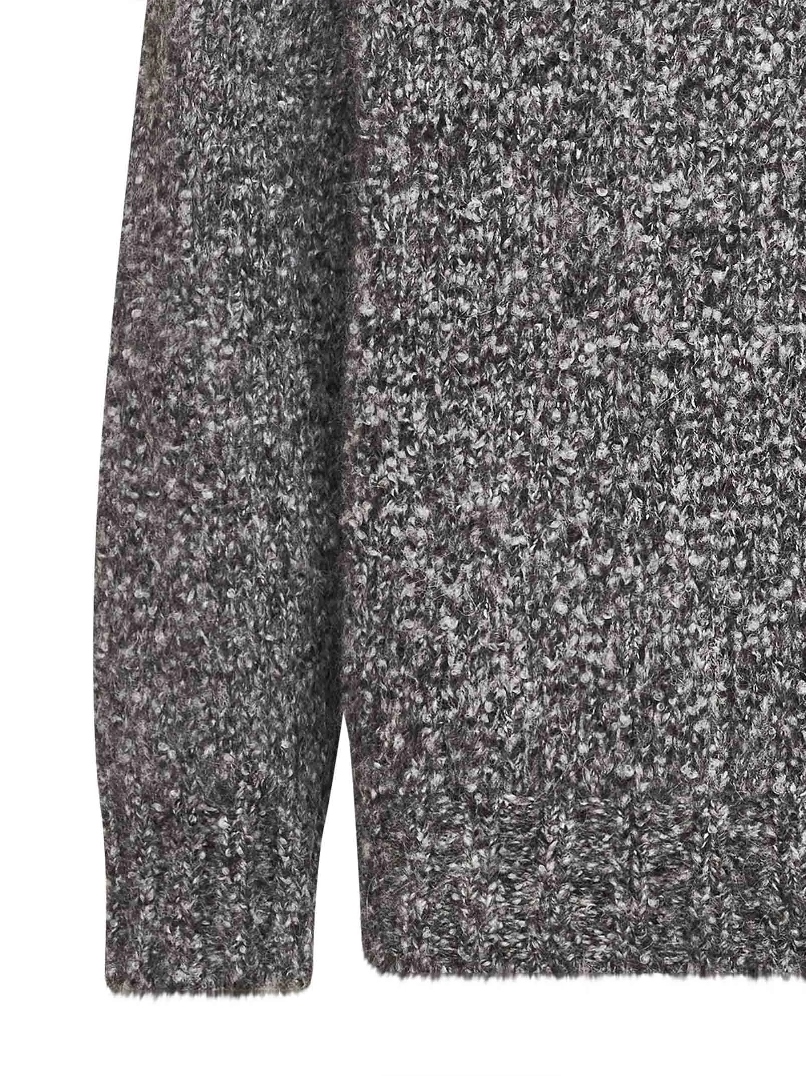 Grey Flecked Turtleneck Sweater sold by Lord & Taylor product image thumbnail 3