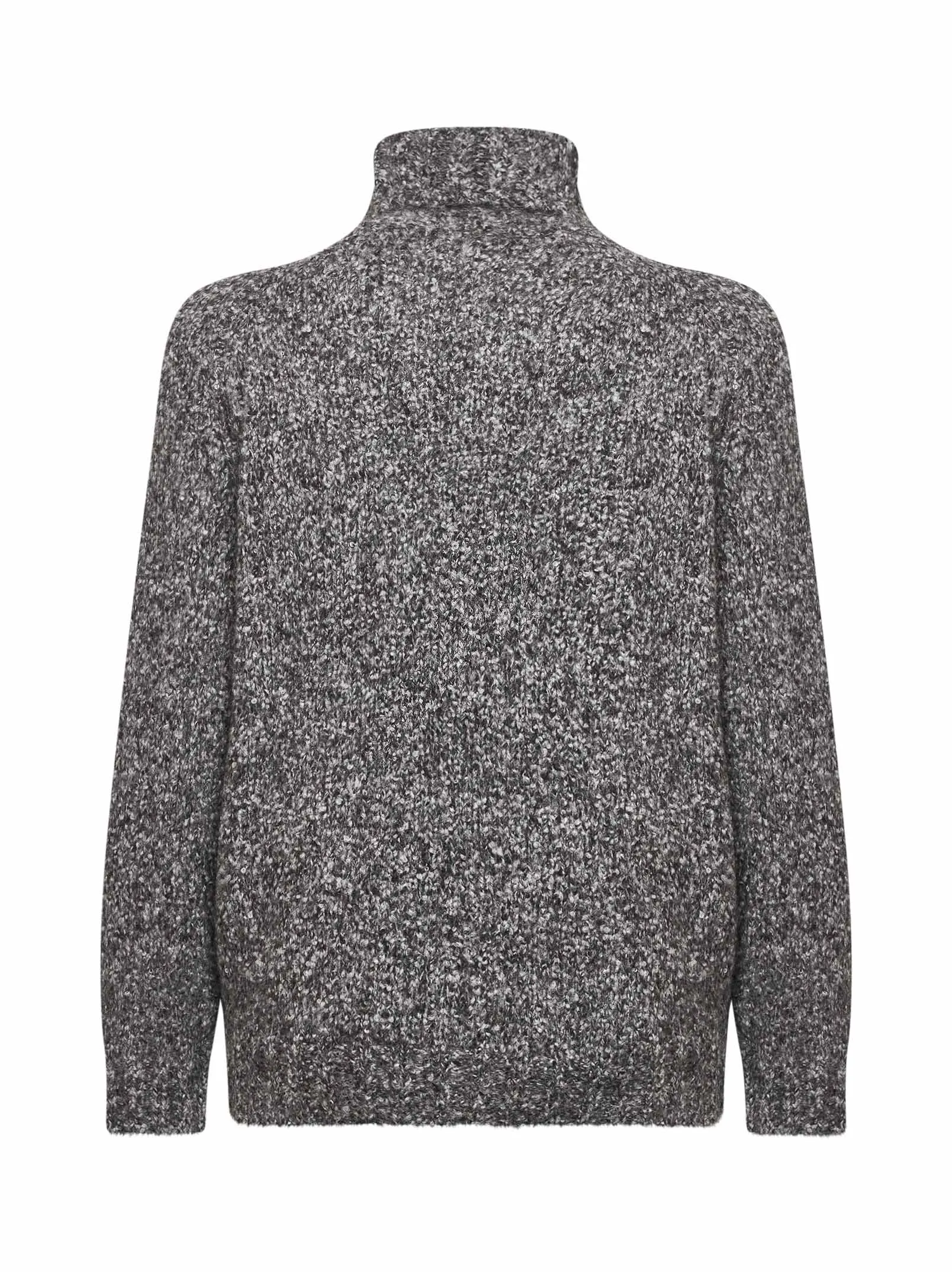 Grey Flecked Turtleneck Sweater sold by Lord & Taylor product image thumbnail 2