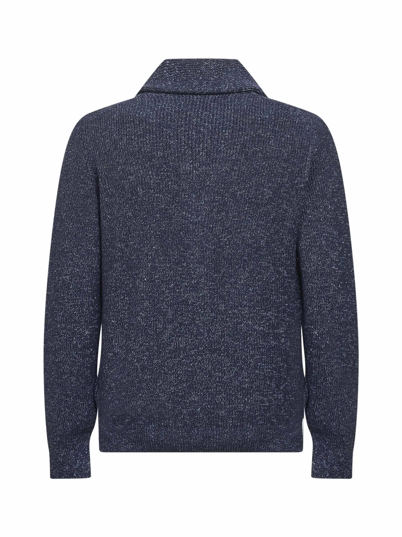 Blue Chiné Knit Cardigan sold by Lord & Taylor product image thumbnail 2