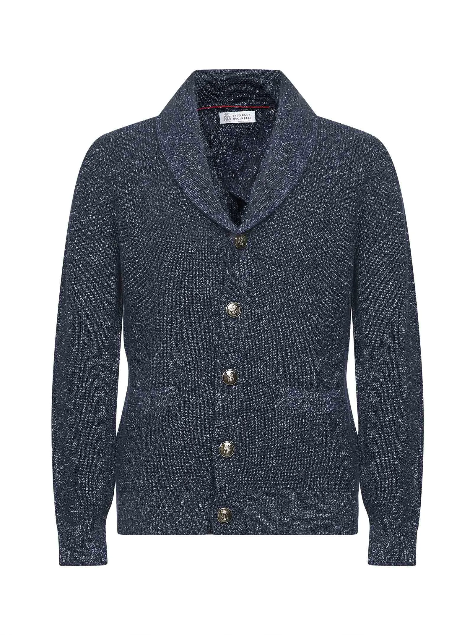 Blue Chiné Knit Cardigan sold by Lord & Taylor