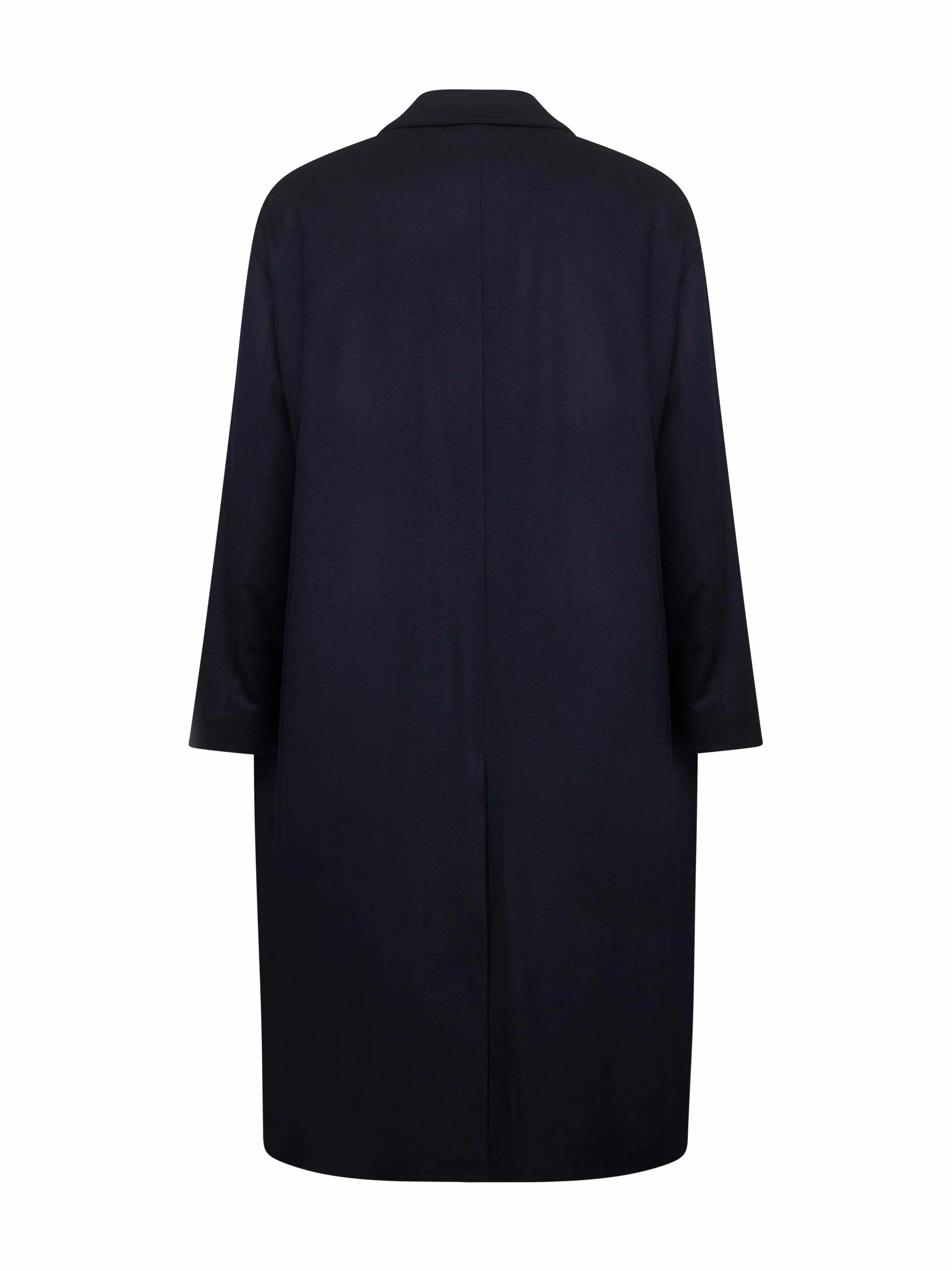 Blue Cashmere Single-Breasted Coat sold by Lord & Taylor product image thumbnail 2