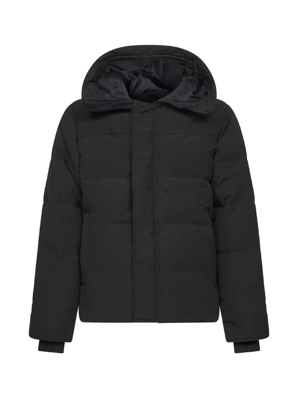 Black MacMillan Hooded Parka sold by Lord & Taylor