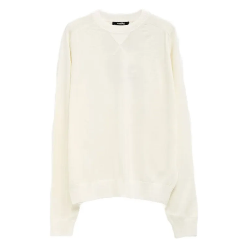 Off-White Crewneck Sweater made by Jacquemus