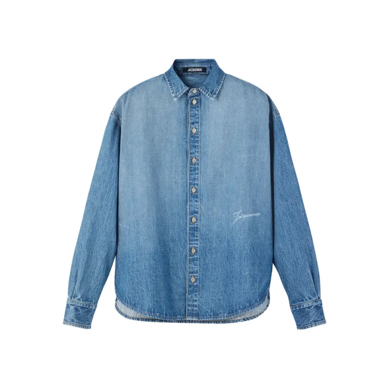 Light Blue Pointed-Collar Shirt sold by Lord & Taylor