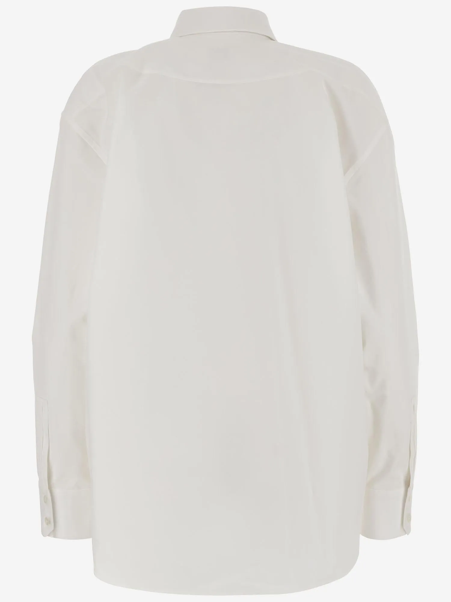 White Cotton Shirt sold by Lord & Taylor product image thumbnail 3