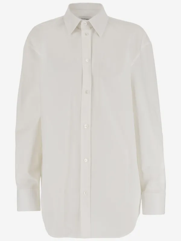 White Cotton Shirt sold by Lord & Taylor