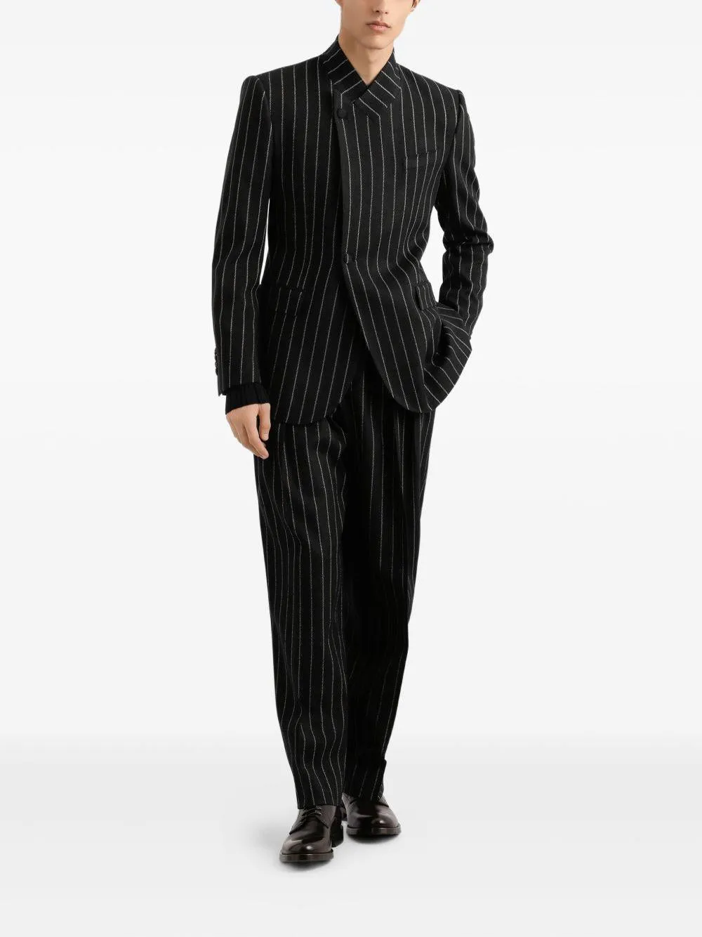 Striped Cropped Trousers sold by Lord & Taylor product image thumbnail 5