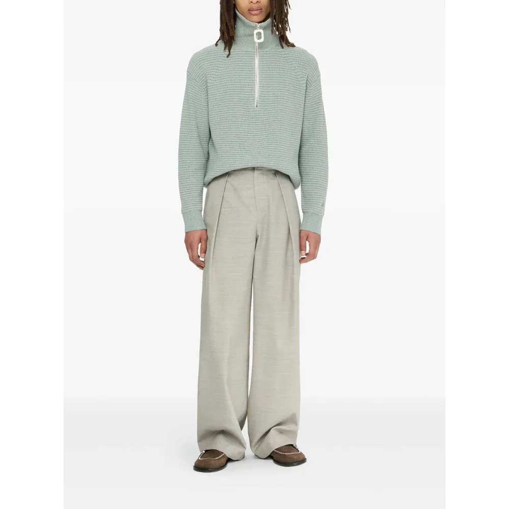 JW Anderson Light Grey Wide-Leg Trousers sold by Lord & Taylor product image thumbnail 2