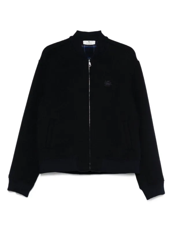 Ribbed Knit Bomber Jacket sold by Lord & Taylor