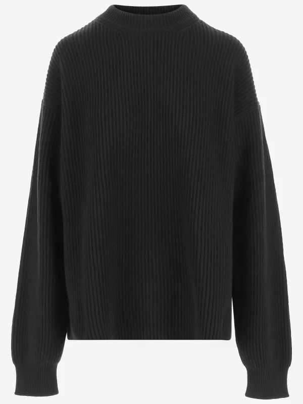 Wool Ribbed Crewneck Sweater sold by Lord & Taylor