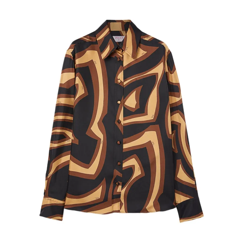 Labirinto Print Silk Shirt sold by Lord & Taylor