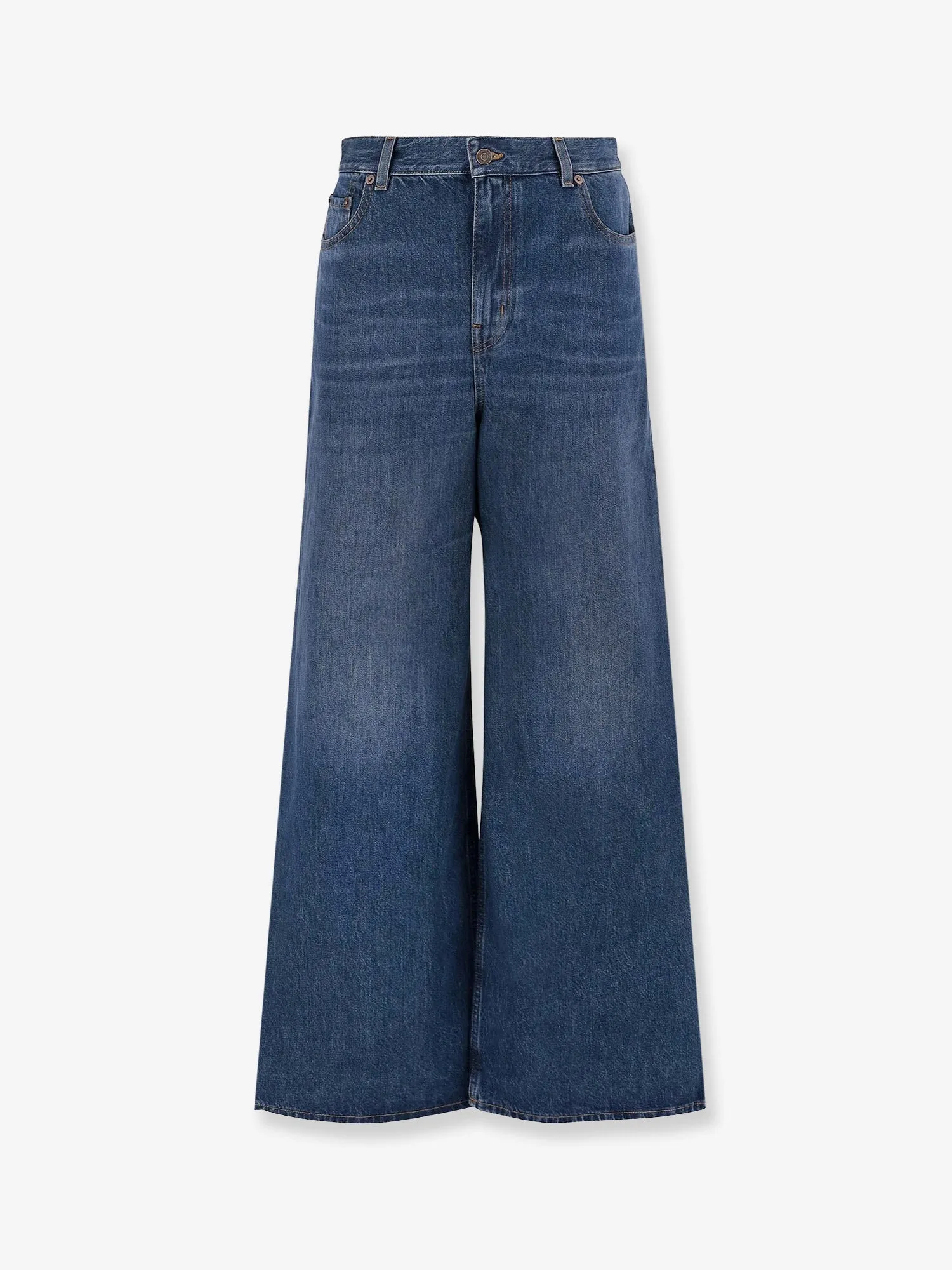 Wide-Leg High-Waist Jeans sold by Lord & Taylor