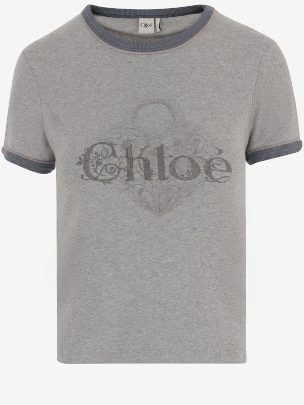 Cotton T-Shirt with Logo sold by Lord & Taylor