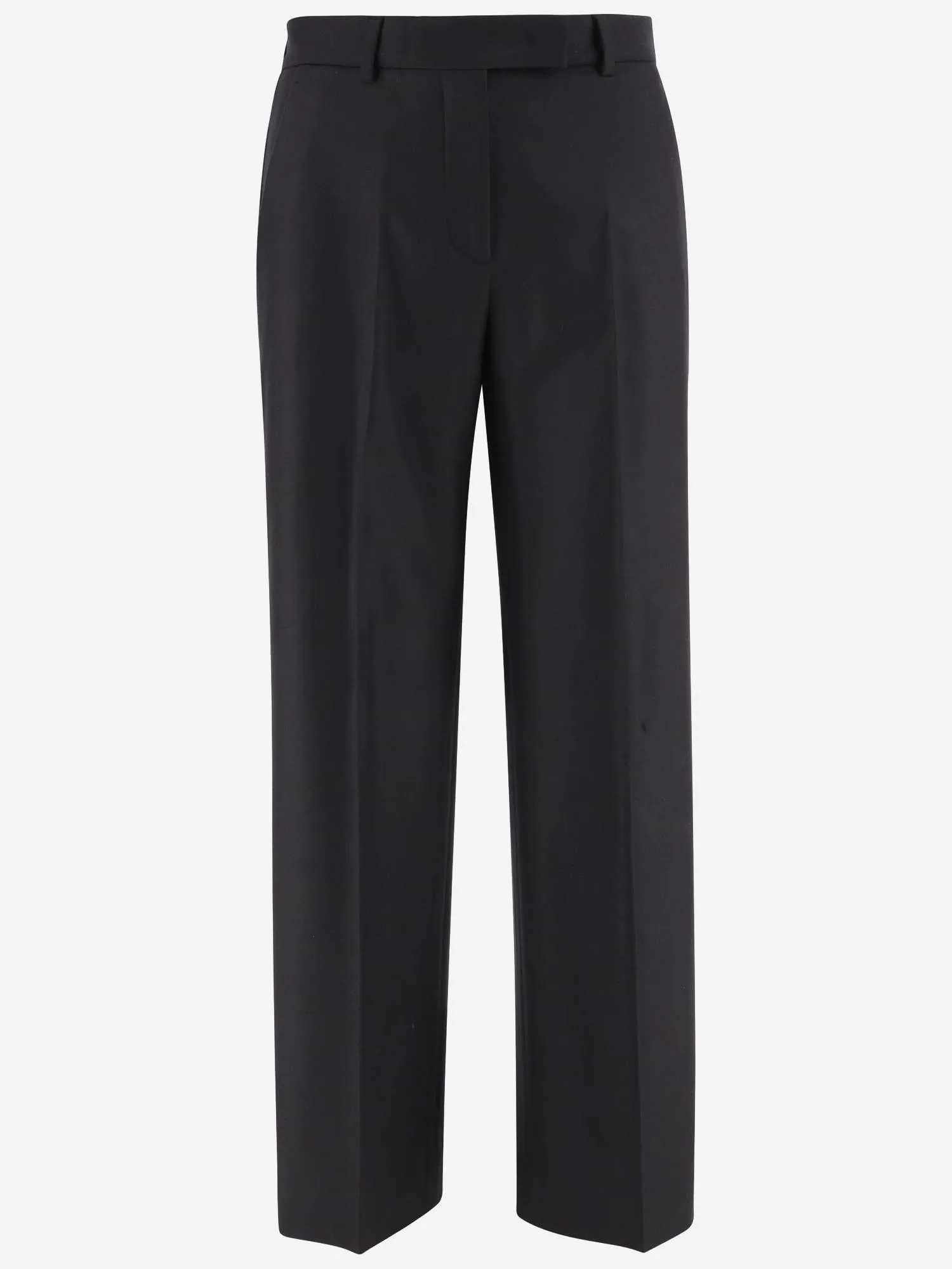Stretch Wool Straight Trousers sold by Lord & Taylor