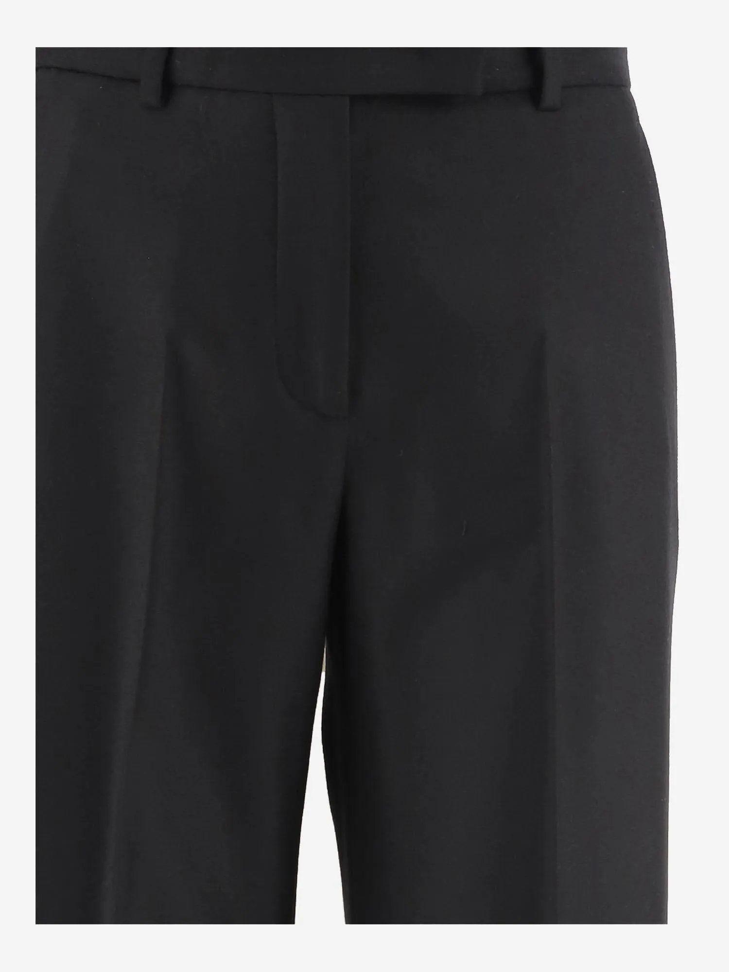 Stretch Wool Straight Trousers sold by Lord & Taylor product image thumbnail 2