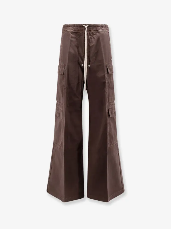Double Cargo Jumbo Organic Cotton Trousers sold by Lord & Taylor