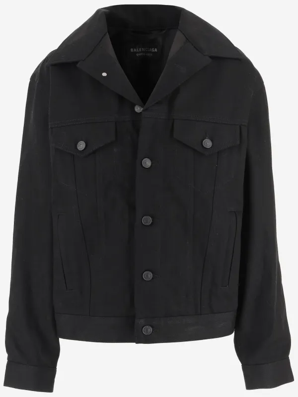 Black Denim Jacket sold by Lord & Taylor