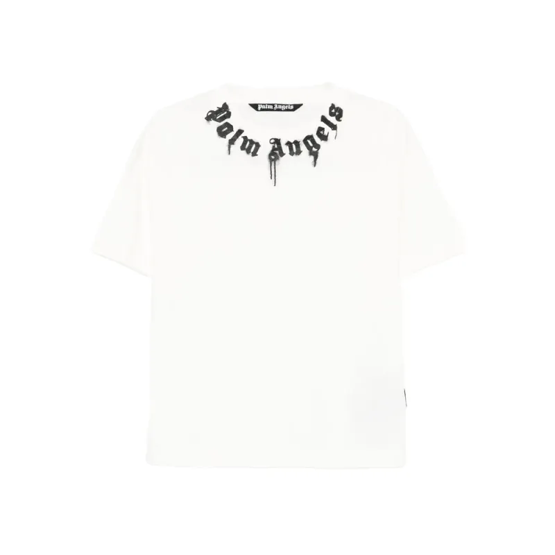 Palm Angels White T-Shirt sold by Lord & Taylor