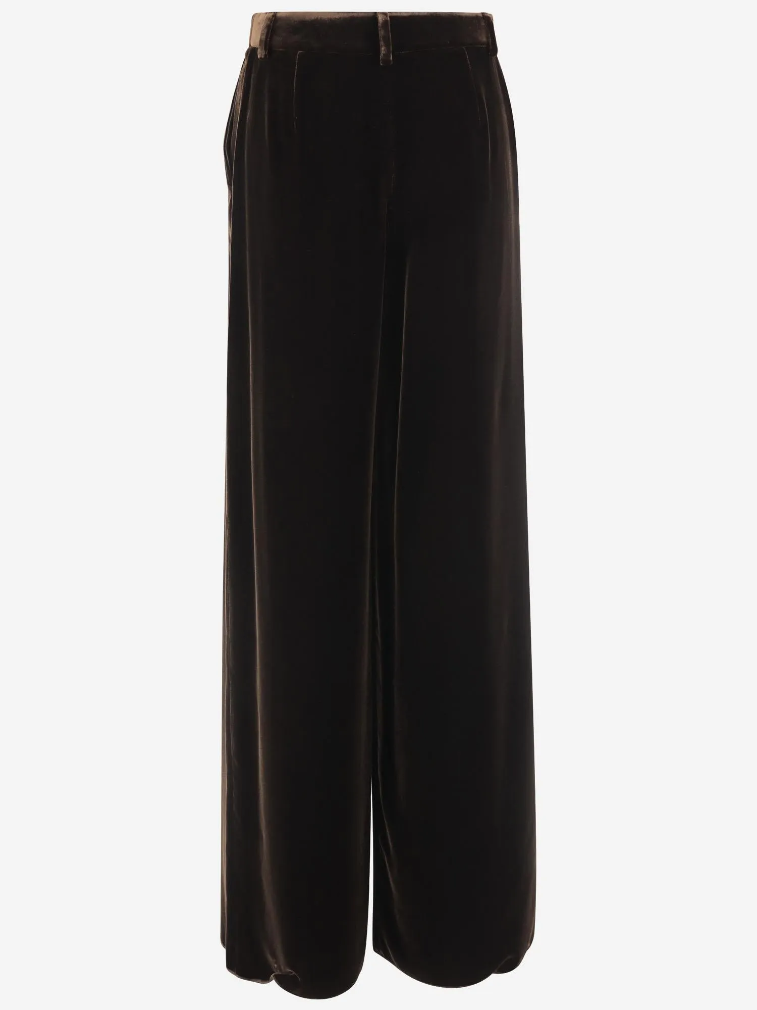 Wide-Leg Viscose and Silk Trousers sold by Lord & Taylor product image thumbnail 3