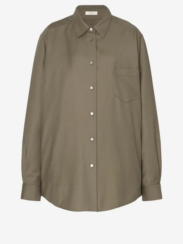 Pino Virgin Wool Shirt made by The Row