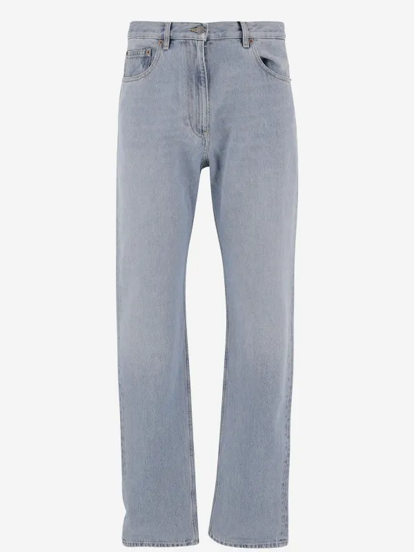 Straight Cotton Jeans sold by Lord & Taylor