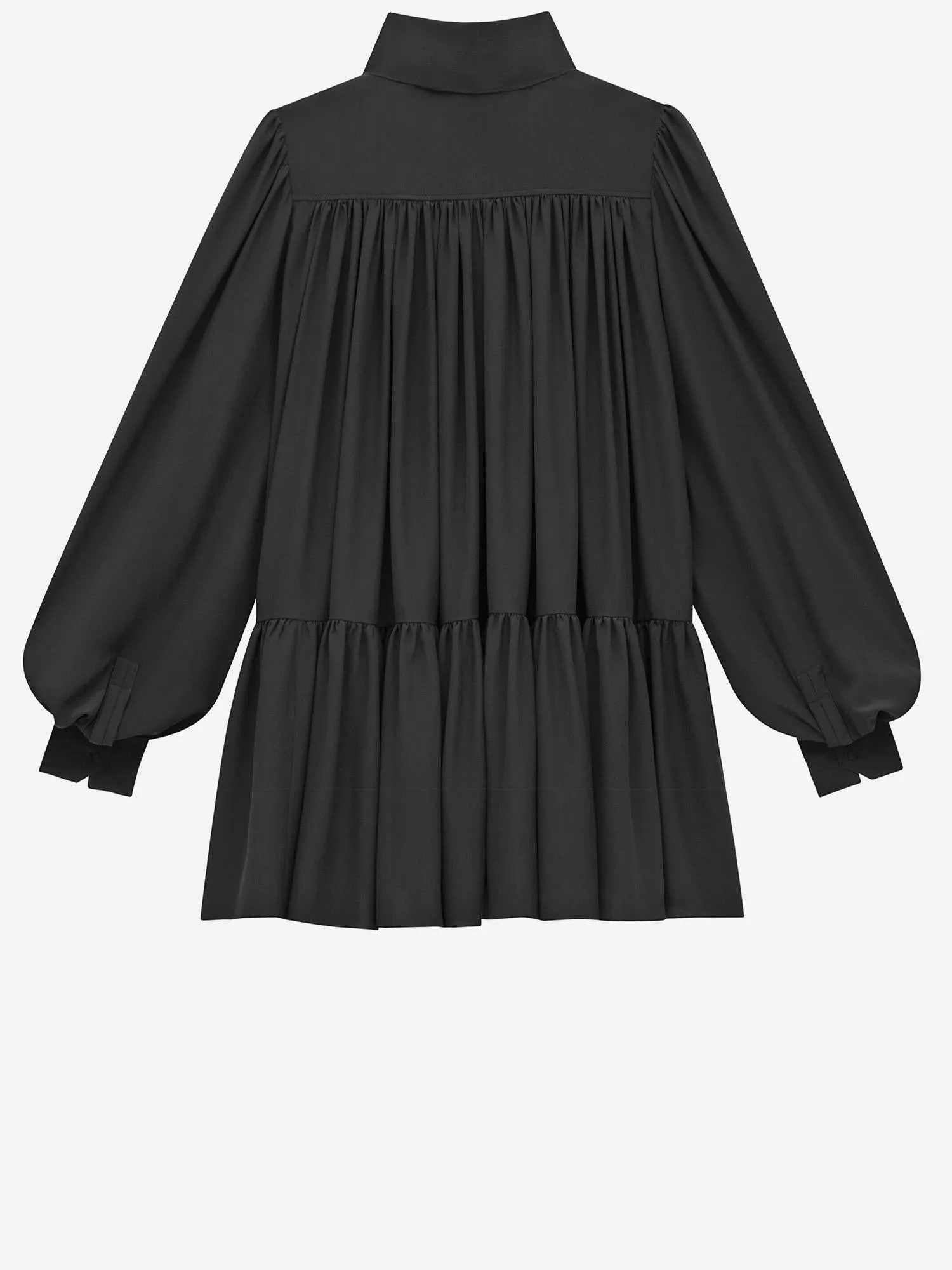 Silk Crepe Lavalliere Dress sold by Lord & Taylor product image thumbnail 3