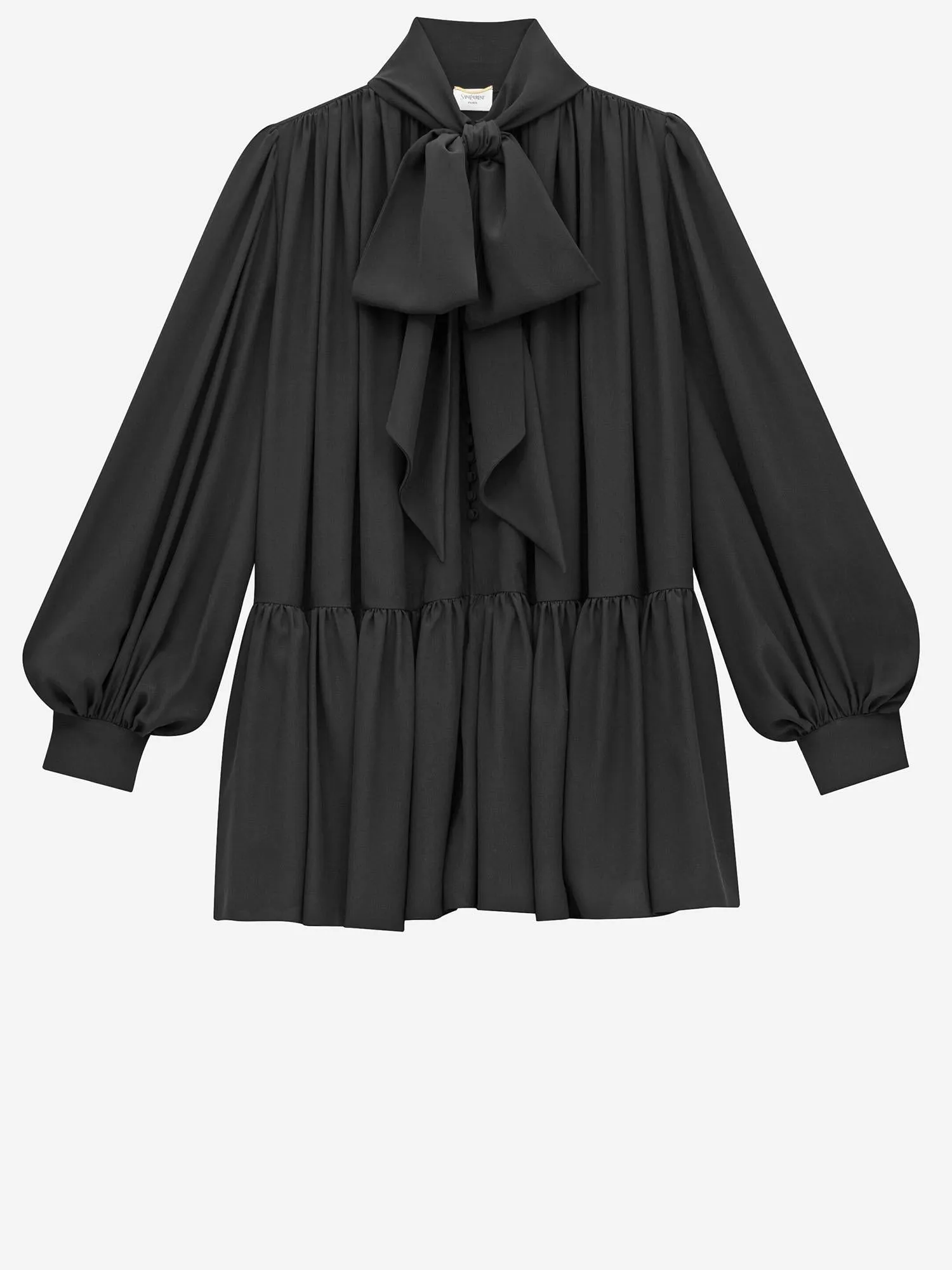 Silk Crepe Lavalliere Dress sold by Lord & Taylor