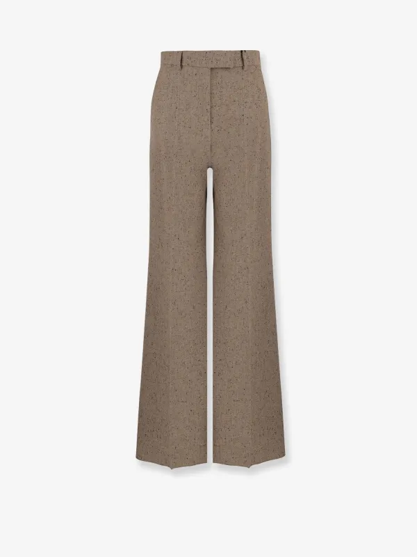 Virgin Wool Wide-Leg Trousers sold by Lord & Taylor